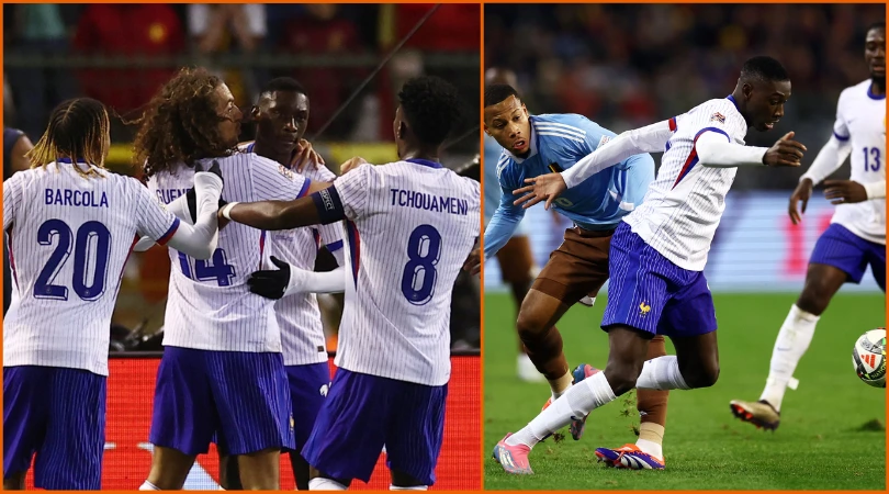 Kolo Muani brace leads France to 2-1 win against Belgium