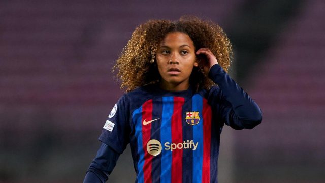 Barcelona's 18-year-old attacking midfielder Vicky Lopez won the Golden Girl award