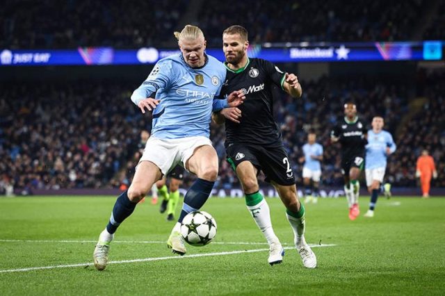 Champions League: Manchester City's poor form continues, draws 3-3 against Feyenoord