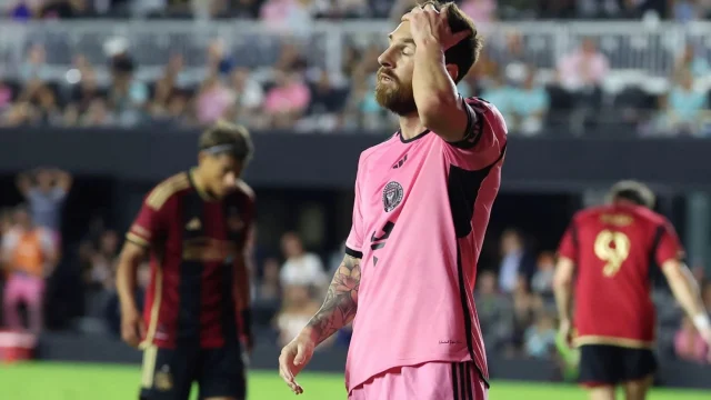 Lionel Messi and Inter Miami crash out of MLS playoffs after loss to Atlanta United
