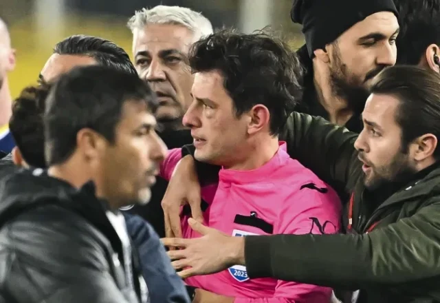 Koca punched referee Halil Umut Meler in the face, causing a deep injury to the referee's eye.