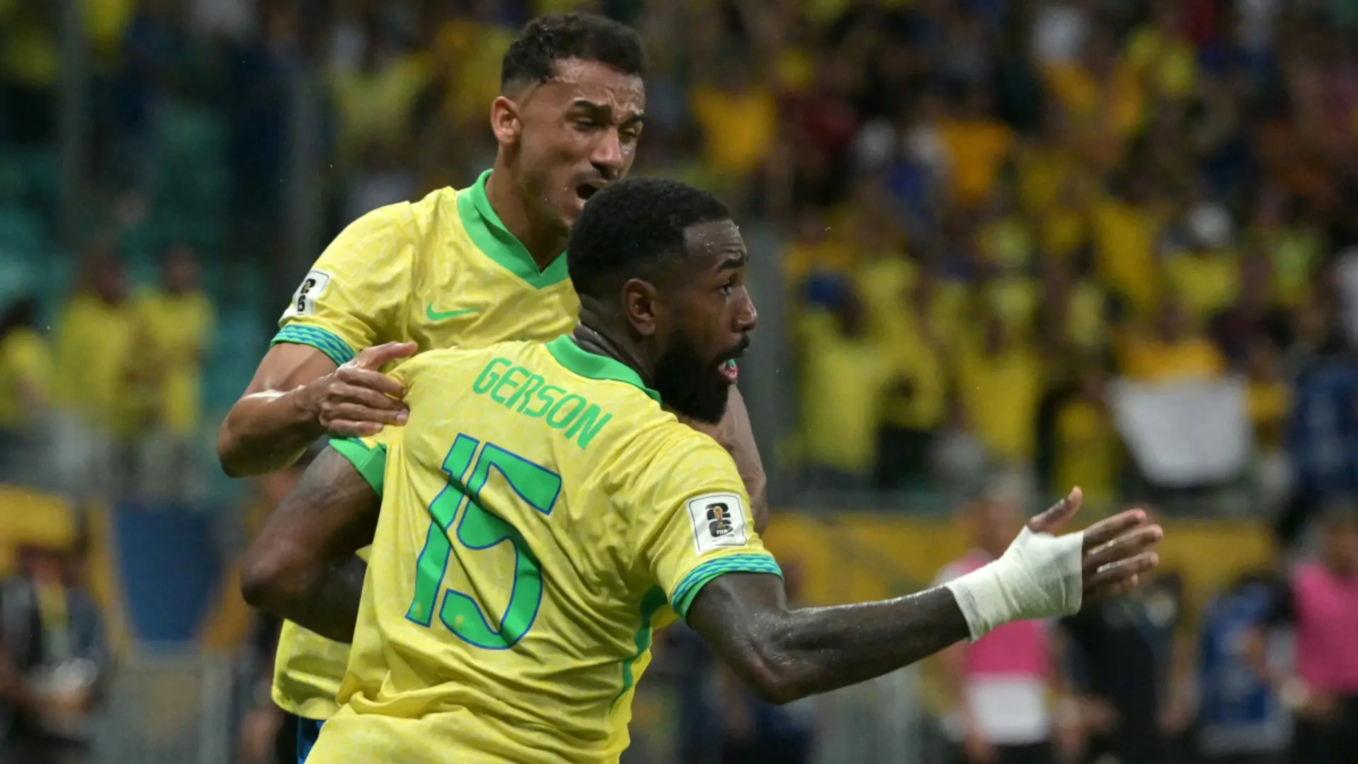 Gerson stunner gives Brazil 1-1 draw with Uruguay in World Cup qualifier