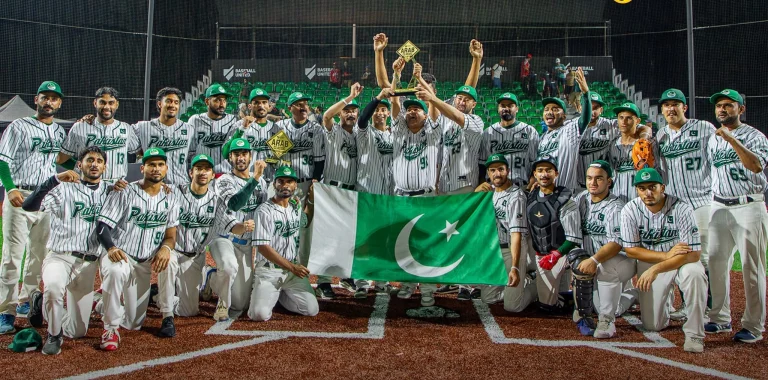 Pakistan won the title of the Baseball United Arab Classic tournament