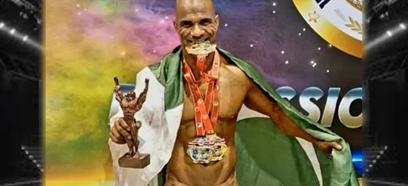 Pakistan's Yousuf Awan wins 2 gold and 1 silver medal at World Bodybuilding Championship