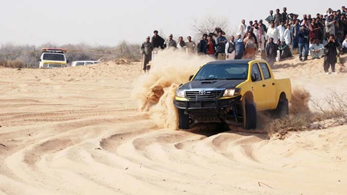 Qualifying round of 9th Thal Jeep Rally complete