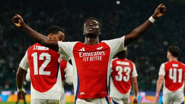 We've shown the level we can play at' - Bukayo Saka reacts after Arsenal's dominant victory over Sporting