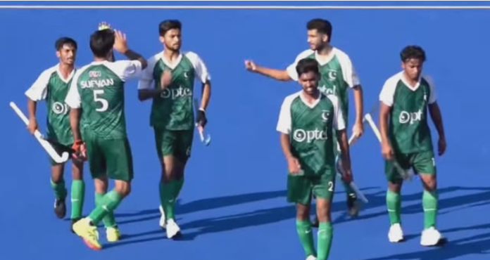 Pakistan makes a brilliant start in Junior Asia Hockey Cup, defeats China by seven goals