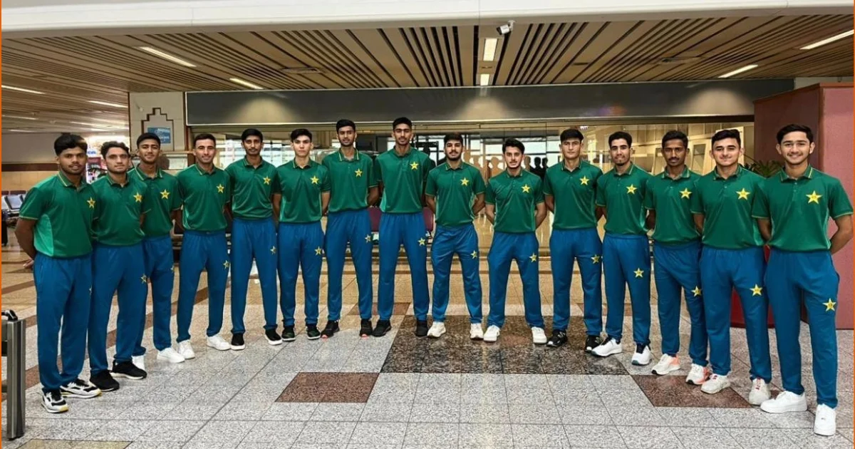 Pakistan U-19 team arrived in Dubai for tri-nation series, Asia Cup-PCB