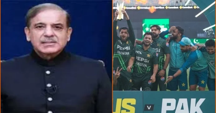 Prime Minister Shehbaz Sharif congratulates Pakistan team on their win against Australia-AFP