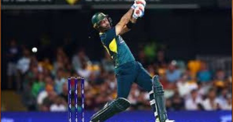 Thanks to Maxwell, Australia set Pakistan a target of 93 runs in seven overs-AFP