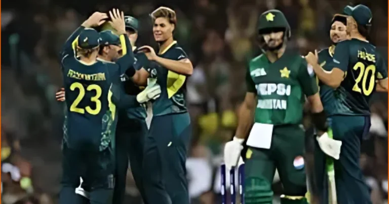 Australia whitewashed Pakistan by defeating them in the third T20I-AFP