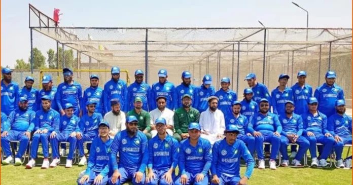 Afghanistan's blind cricket team arrives in Pakistan for T20 World Cup-PakistanBlindCricketCouncil (FB)