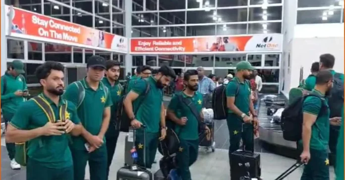 Pakistani squad arrives in Zimbabwe for white-ball series-PCB