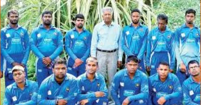 Sri Lankan blind cricket team arrives in Pakistan for T20 World Cup-Sri Lanka blind cricket