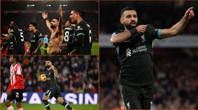 Mohamed Salah stuns Southampton to send Liverpool eight points clear