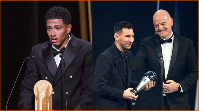 Jude Bellingham and Ballon d'Or winner Lionel Messi are also nominated for the FIFA award.