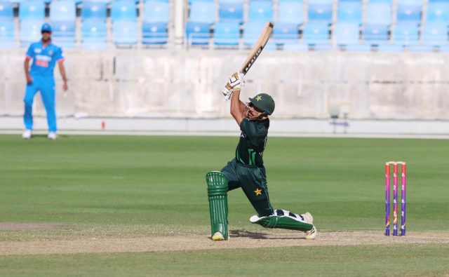 Shahzaib khan hitting six-PCB