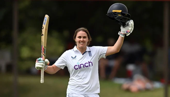 England's netminder Brent scores fastest century in women's Test-ECB