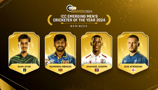 ICC’s Men's Emerging Cricketer of the Year award nominees-ICC