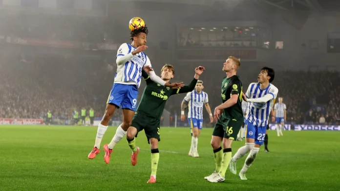 Brighton's winless run continues after goalless draw with Brentford