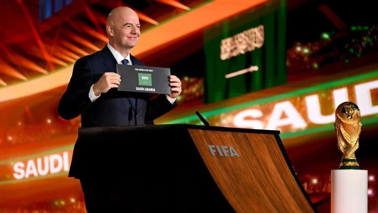 England Football Association backs Saudi Arabia for 2034 World Cup