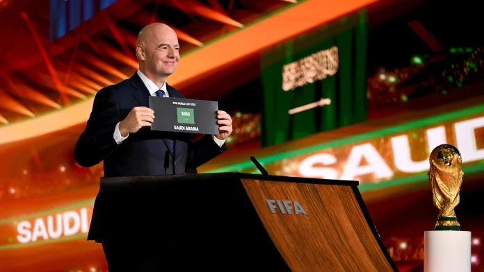 FIFA confirms Saudi Arabia will host the 2034 World Cup