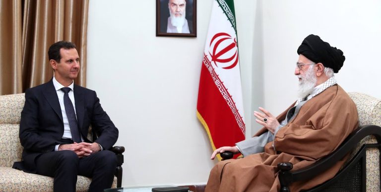 Khamenei - Assad meeting