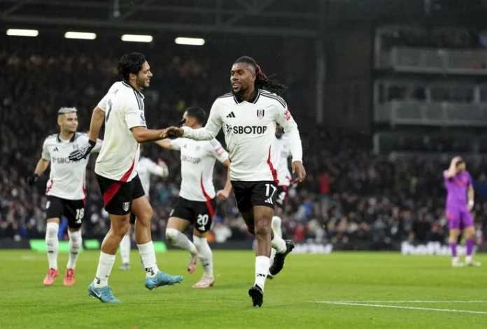 Iwobi scores twice for Fulham in 3-1 win over Brighton in Premier League