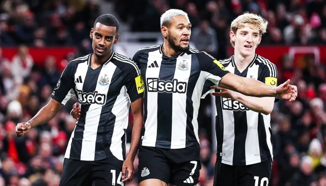 Isak and Joelinton star as Newcastle extend Man Utd's winless run