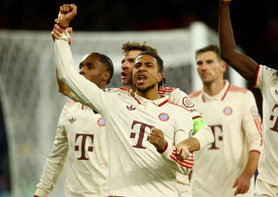 Olise scored twice as Bayern beat Shakhtar 5-1