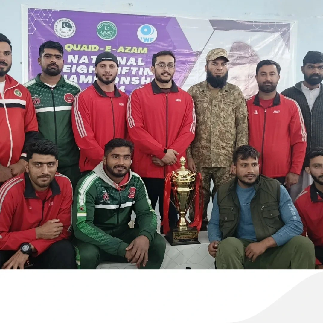 Pakistan Army wins Quaid-e-Azam National Weightlifting Championship