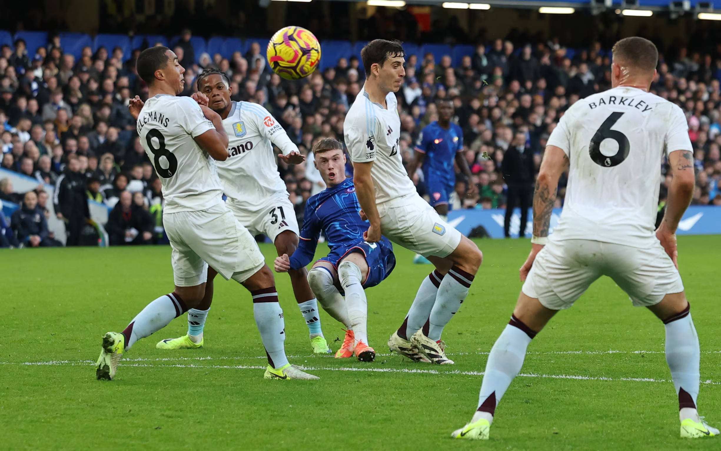 Chelsea cruise to 3-0 victory over Aston Villa at Stamford Bridge