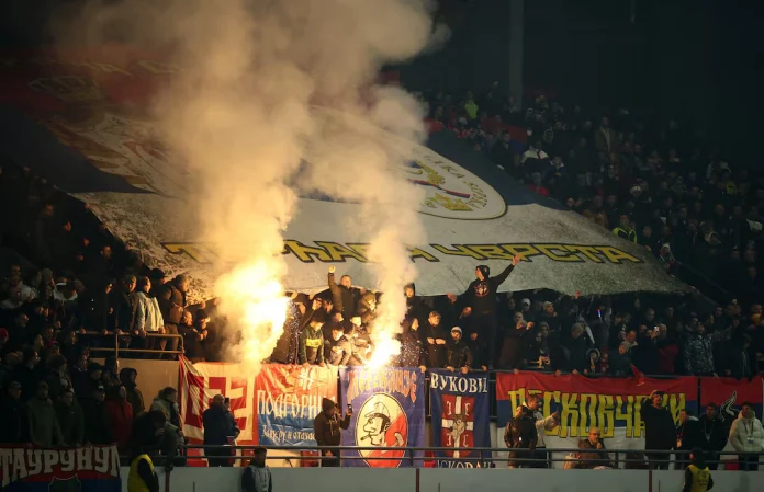 Serbia partially closes stadium over supporter behaviour.