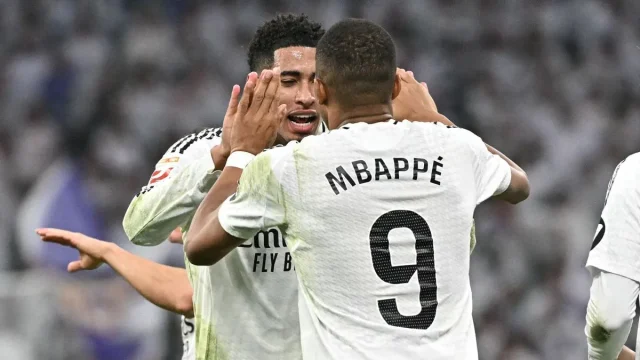 Bellingham, Mbappe on target as Real Madrid beat Getafe 2-0 to go second