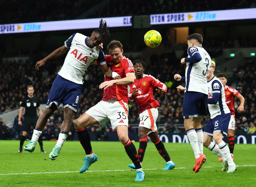 Tottenham beat Manchester United to reach Carabao Cup semi-finals