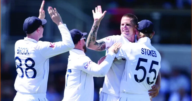 Thanks to Brook, Carus, England beat New Zealand by 8 wickets in first Test-AFP