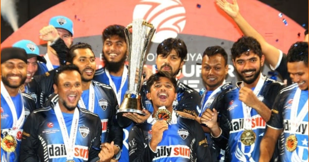 Rangpur Riders defeat Victoria to win GSL championship-GSL