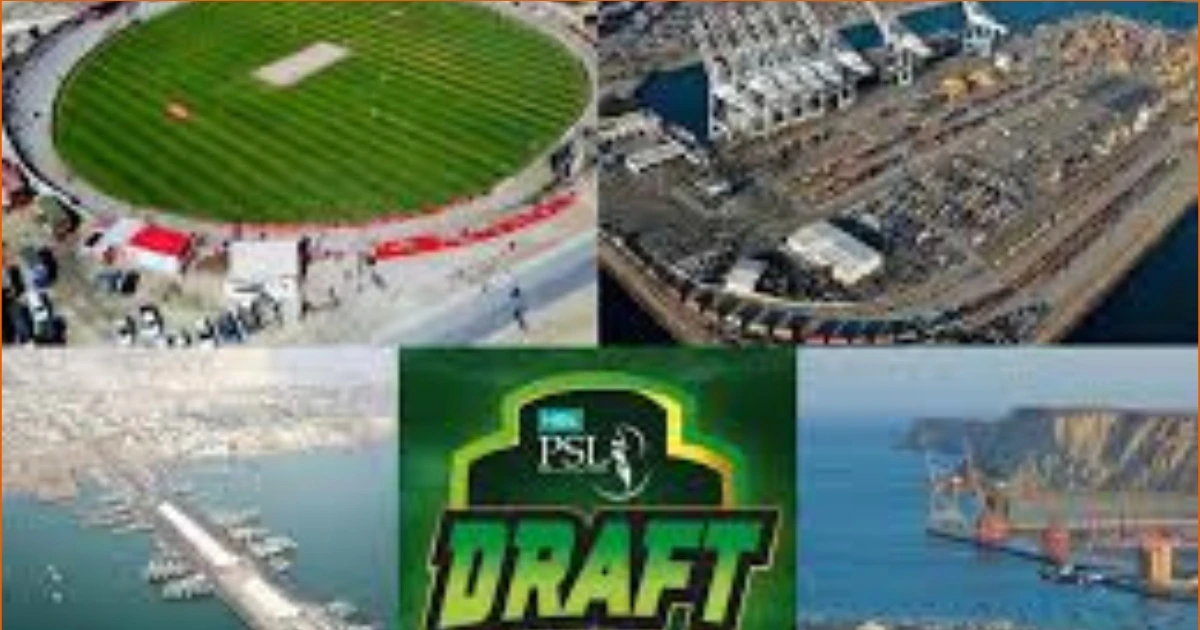 The highly anticipated player draft for the upcoming 10th edition of PSL is likely to be held in Gwadar.-PCB