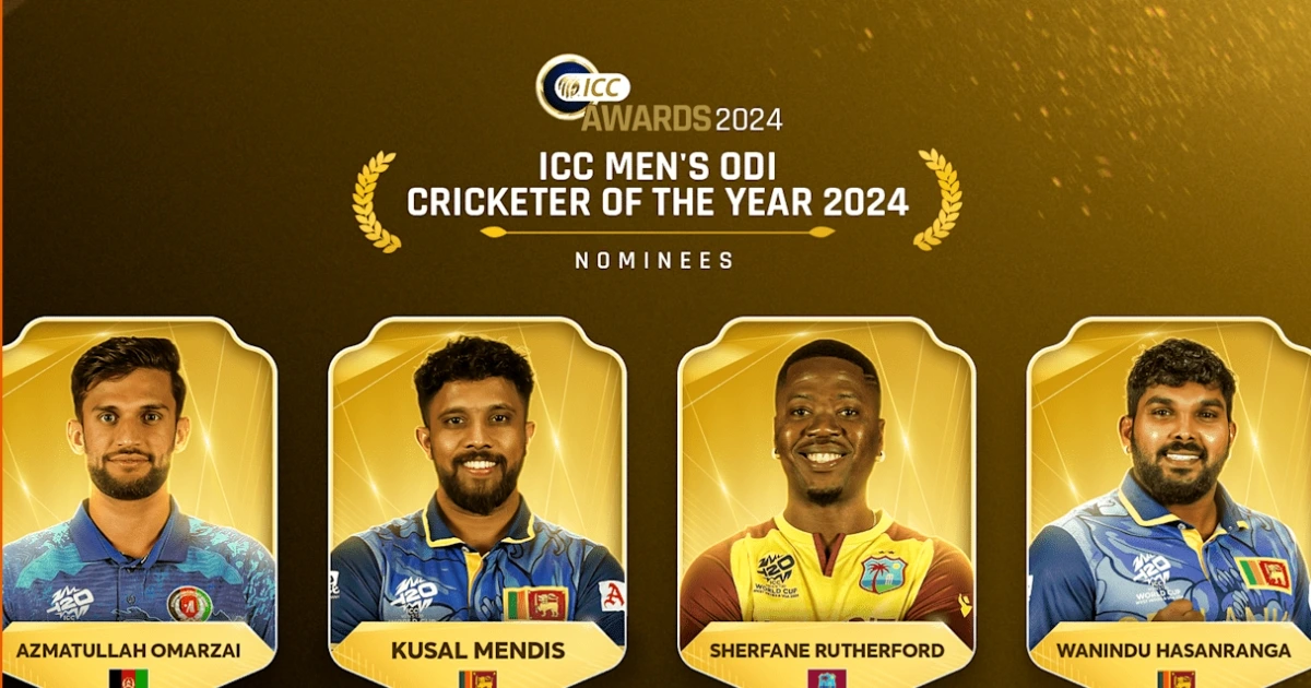 ICC has announced the Men's ODI Cricketer of the Year-ICC