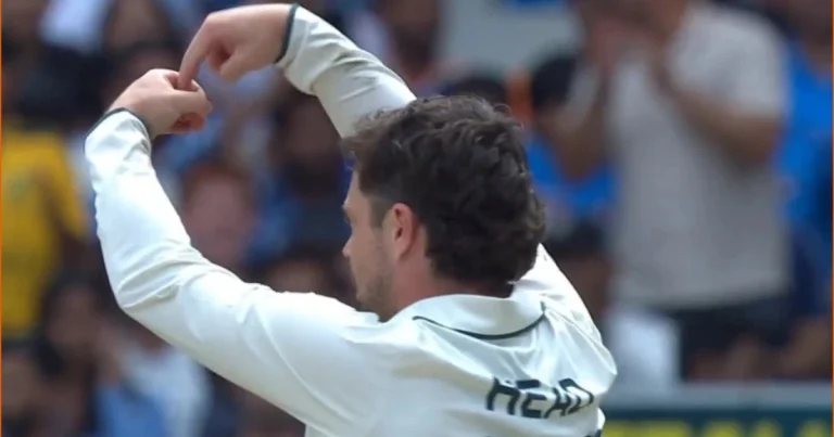 Travis Head explains his unusual celebration during India's fourth Test-AFP