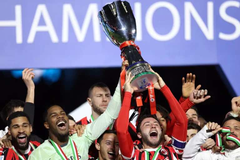 AC Milan beat Inter Milan to win Italian Super Cup