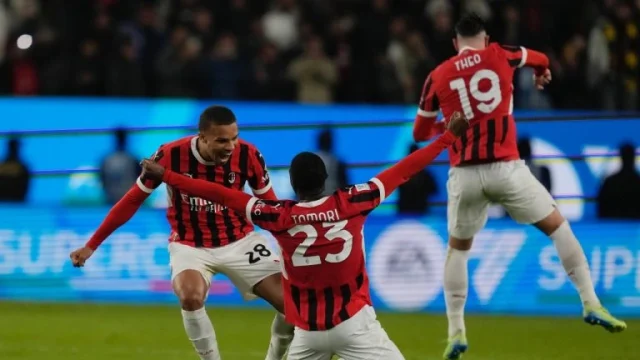 AC Milan beat Inter Milan to win Italian Super Cup