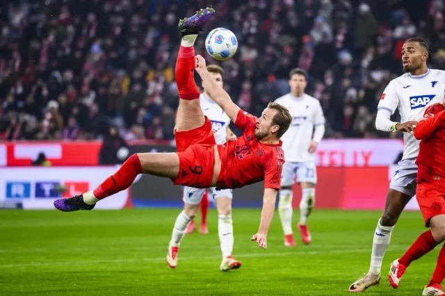 Harry Kane's brilliant performance leads Bayern Munich to a 5-0 win over Hoffenheim