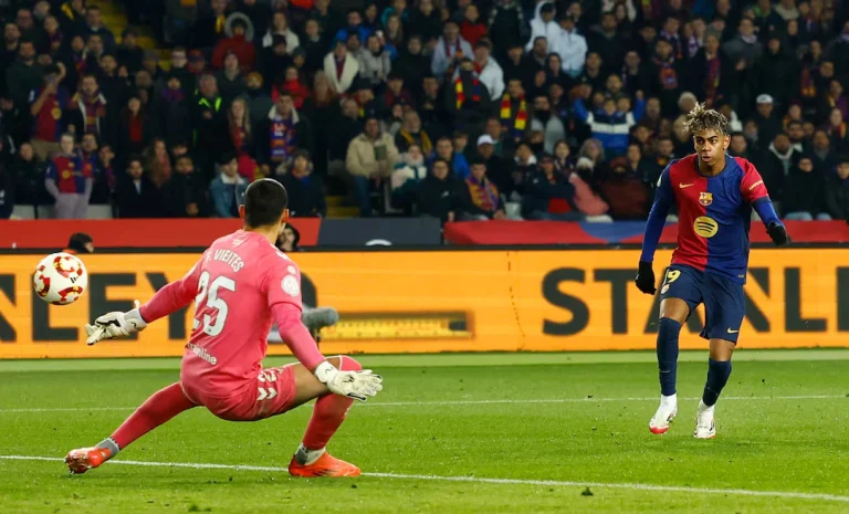 Lamine Yamal leads Barcelona into Copa del Rey quarters with 5-1 thrashing of Real Betis