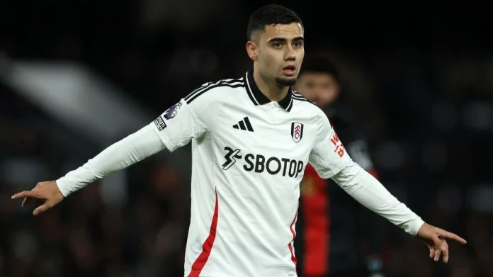 Fulham reject Palmeiras' £16.5m bid for midfielder Pereira