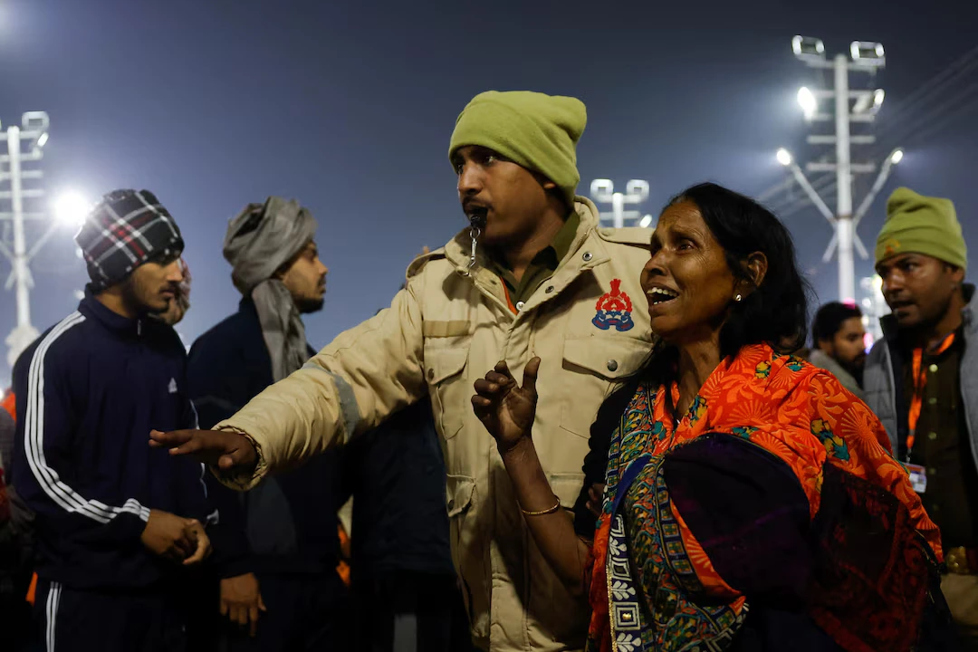 More than seven killed in stampede at India's Maha Kumbh festival, official says