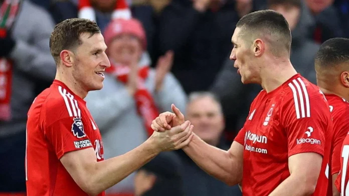 Nottingham Forest beats Southampton 3-2, moves to second place in the league table