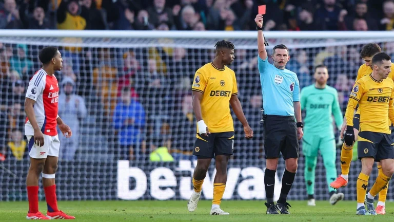 Referee Michael Oliver faces serious threats for showing red card, police investigation launched