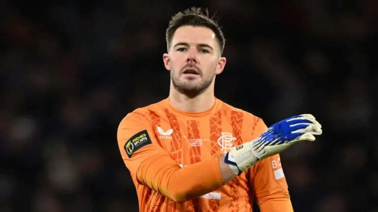 Rangers goalkeeper Jack Butland out of crucial match against Celtic due to injury