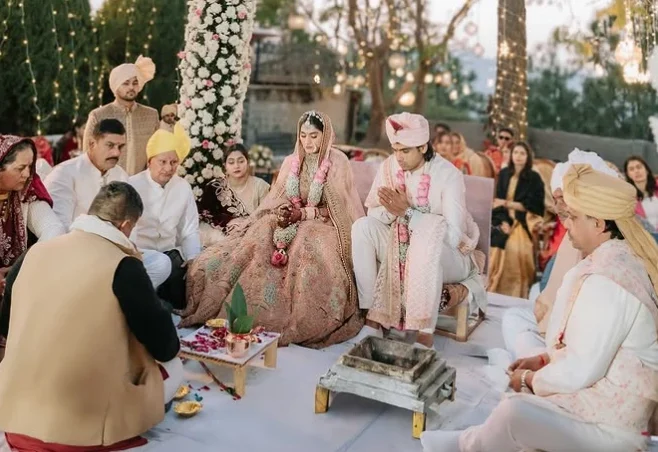 Indian athlete Neeraj Chopra ties the knot